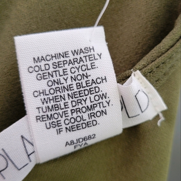 Planet Gold Size L Olive Cap Sleeve Bodycon Dress - Picture 10 of 11